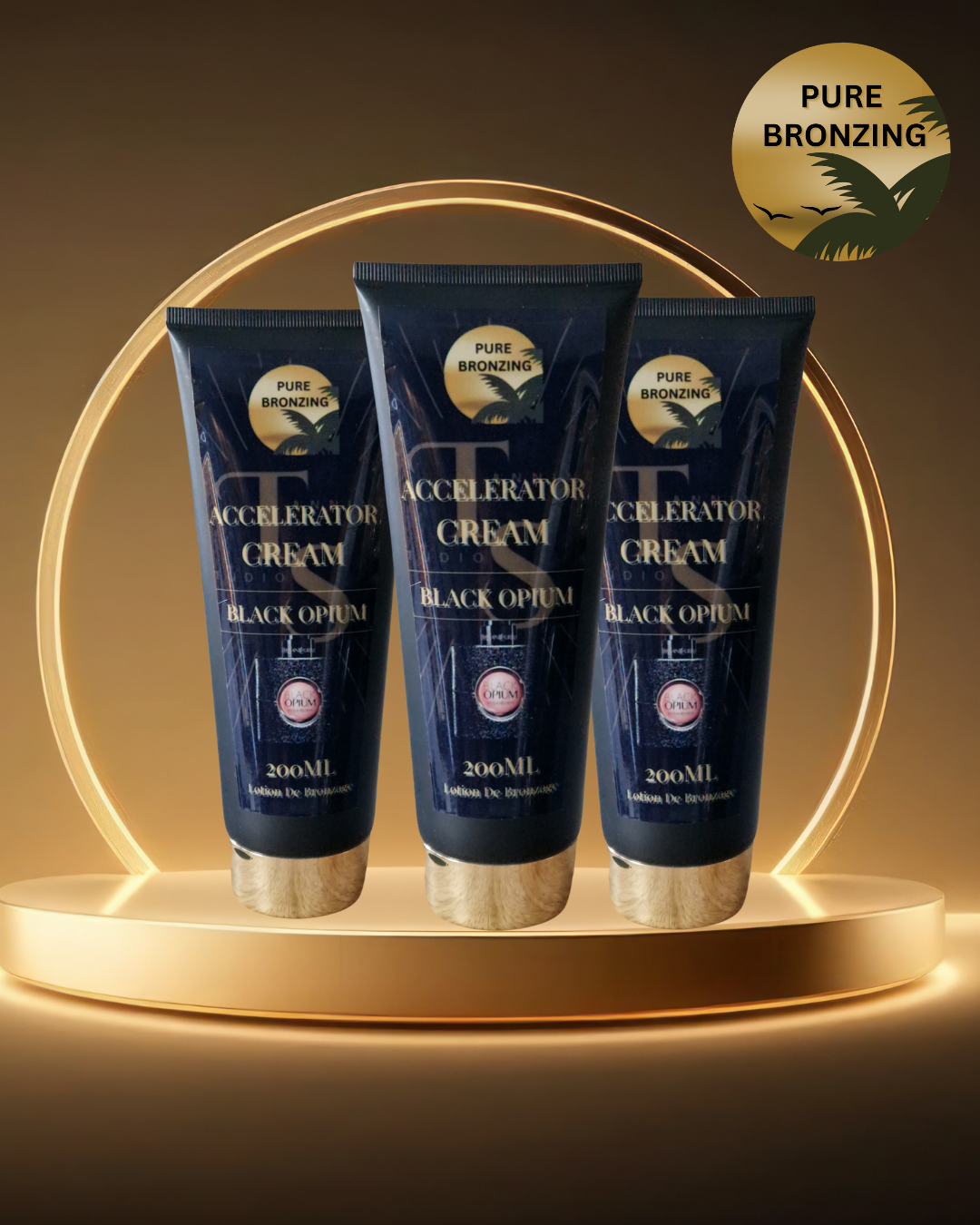 SIGNATURE Extreme Tanning Accelerator Cream inspired by Black Opium 200ml