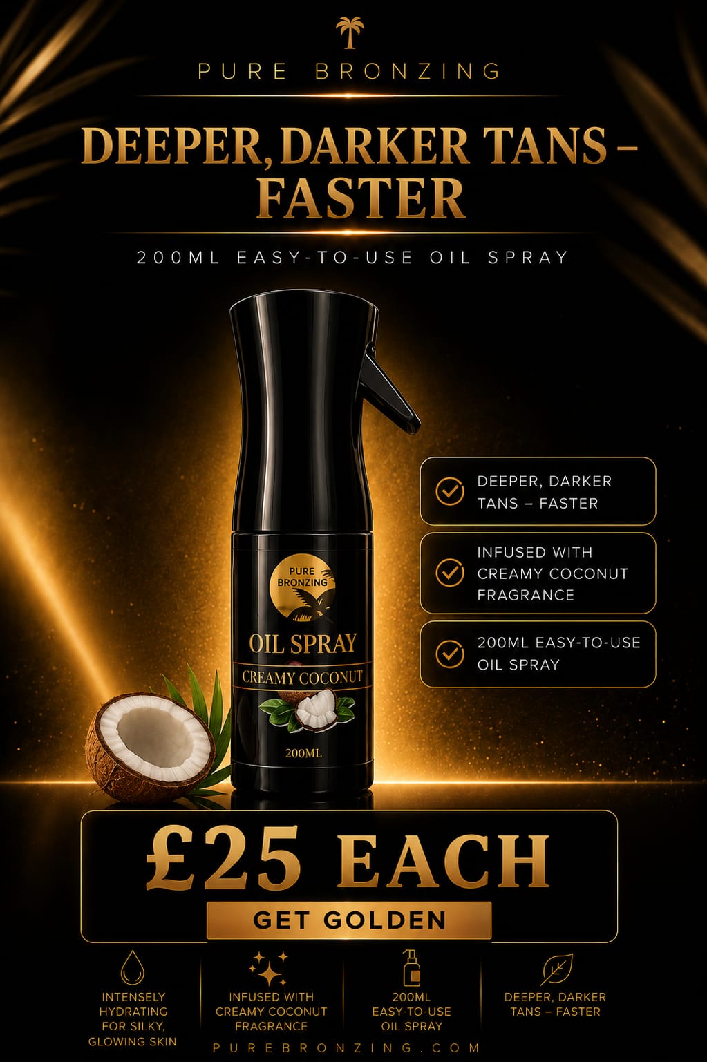 Spray Oil - Creamy Coconut