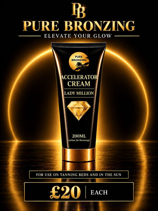 TANNING ACCELERATOR CREAM inspired by lady million