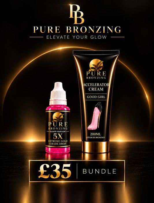 SIGNATURE EXTREME TANNING CREAM AND DROP BUNDLE