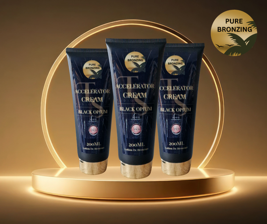 Extreme Tanning Accelerator Cream inspired by Black Opium  200ml