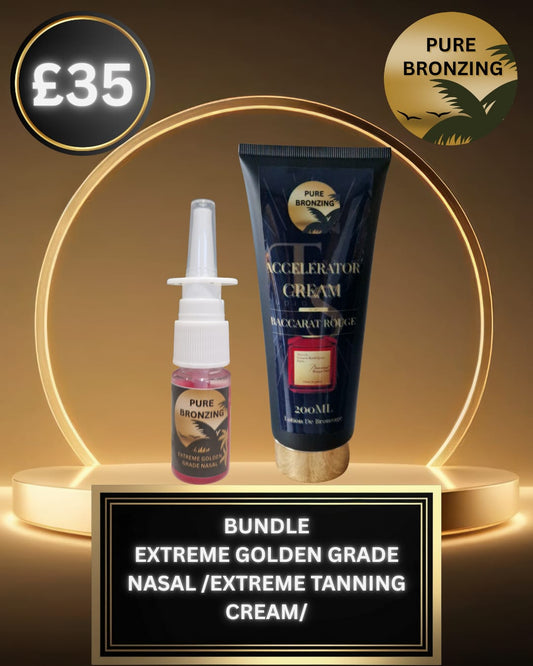 SIGNATURE BUNDLE extreme golden grade nasal-extreme Accelerator cream