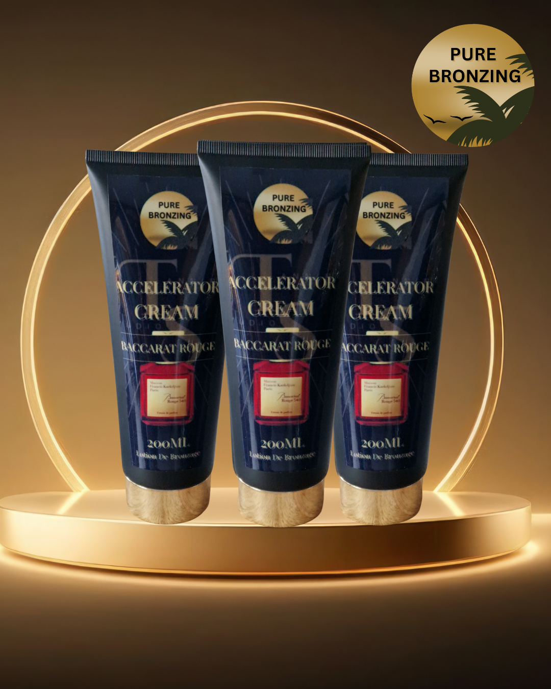 SIGNATURE  Extreme Tanning Accelerator Cream inspired by Baccrat Rouge 200ml