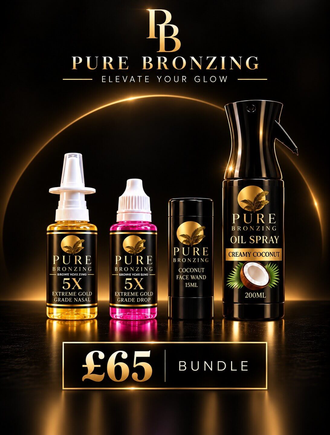 LUXURY EXTREME TANNING OIL BUNDLE